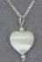 Mother of Pearl Heart Pendant