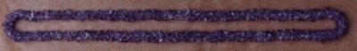 Amethyst chip necklace - rich purple (20KB)